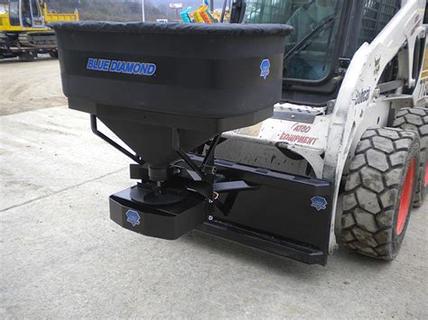 skid steer rock spreader|blue diamond spreader.